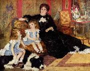 Portrat der Frau Charpentier und ihre Kinder renoir
